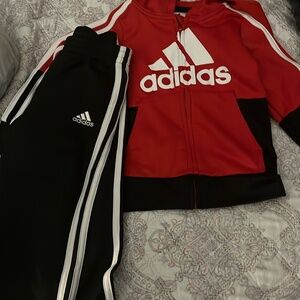 Boy adidas track suit